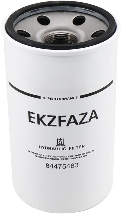 84475483 Hydraulic Oil Filter Replaces 87300043 Compatible with Holland TC18 TC21D TC23DA TC24D TC25 TC26DA TC29 TC30 TC31DA Tractor