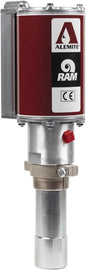 Alemite 9968 Stationary RAM Pump, Fast and Quiet Operation, 7 GPM Delivery, Handles SAE 140 Fluids, 3" Air Motor, fits 1-1/2" Suction Pipe, Meets OSHA Noise Requirement, Durable, Easy Serviceability