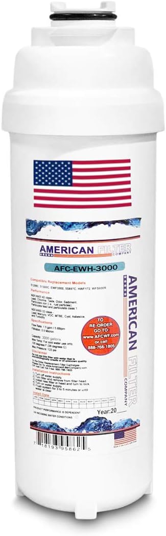 American Filter Company®, Water Fountain Filters, Model # AFC-EWH-3000, Compatible with EWF3000 1 - Filter