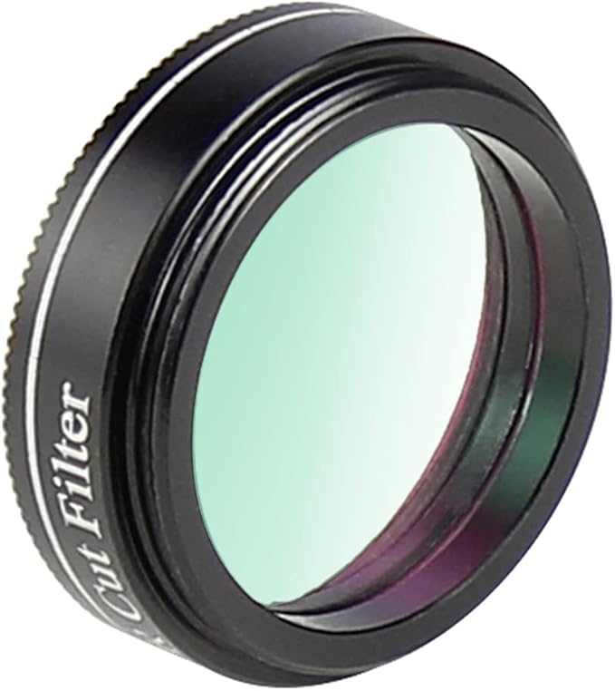 Telescope Filter- 1.25 Inch UV IR Cut Block Filter- Infra Red Filter - CCD Camera Interference Uv Filter