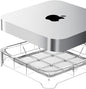 IFCASE Desktop Dust, Air Filter Stand for Mac Mini 2010-2023 M1 M2 Pro, Mac Studio M1 M2 Max/Ultra (Clear)