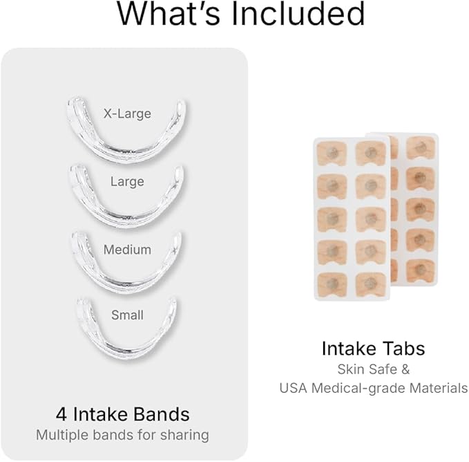 Intake Breathing Magnetic Nasal Strips Starter Kit (30 Count, Clear) - Boost Oxygen Intake, Reduce Snoring, Improve Sleep Quality - Sweat Resistant, Nasal Strips - Extra Strength Snoring Solution