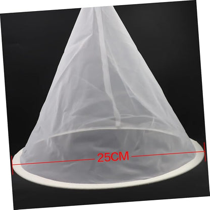 KICHOUSE 2pcs Gauze Filter Net for Honey Fine Mesh Honey Strainer Tool for Home and Kitchen Use Reusable and Easy to Clean and Filtering Waste