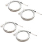 4Pcs Ender 3 Thermistor 1m/39.4Inches, 3D Printer ohm NTC 100K 3950 Thermistor Temp Sensor Compatible for Creality Ender 3/Ender 3 Pro/Ender 3 Neo/Ender 5/Voxelab Aquila, 2Pin XH2.54,