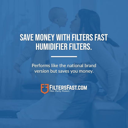 Filters Fast FF 30963 Compatible Replacement for Hunter 30963 Air Purifier Filter Carbon Prefilter Air Cleaner Filter 6.7x2.3x12.5 inch
