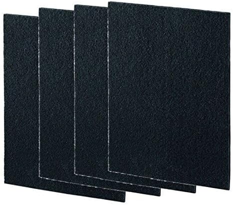 Nispira Carbon Pre-Filter Replacement for Winix Air Purifier Odor Control Part Filter A 115115 Size 21 AM90 C535 5300-2 Activated Carbon, 4 Sheet