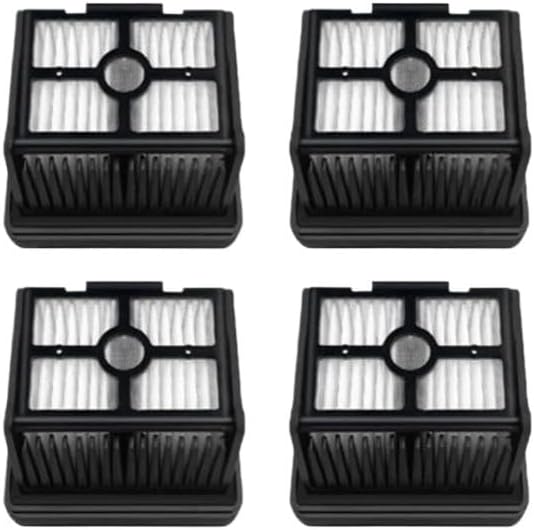 Scrubber Wiper Filter Soft Brush Wet and Dry Vacuum Cleaner Spare Part，Compatible for Dreame， M13 / H13 Accessories(FILTER-4PCS)