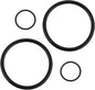 4X Black Oil Filter Seals 70x60x5mm 28x24x2mm Compatible with MOCAL M01 TOP01 Remote