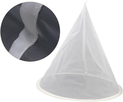 SECFOU Practical Fine Gauze Honey Filter Net Reusable Kitchen Tool for Straining Honey Easy to Clean for Homemade Drinks and Kitchen Use