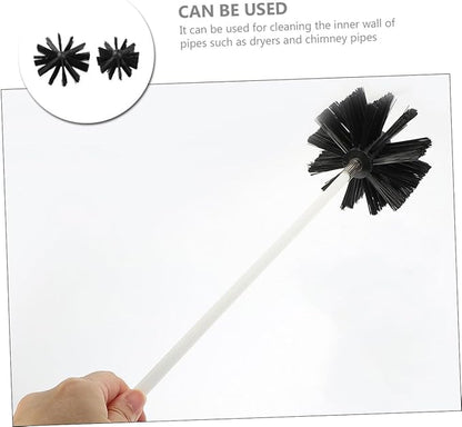 Garneck 2pcs Dryer Brush Chimney Cleaner Tool Pipe Cleaners Bulk Scrubber Brush for Air Duct Cleaning Home Cleaning Supplies