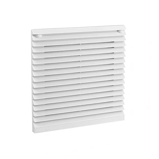 148.5 * 148.5mm air Filter Panel,Fan Filter FK3322, IP54 Electrical Cabinet Enclosure Filter Shutters with ABS