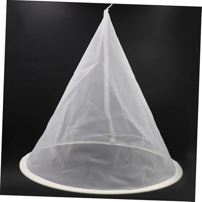 KICHOUSE 2pcs Gauze Filter Net for Honey Fine Mesh Honey Strainer Tool for Home and Kitchen Use Reusable and Easy to Clean and Filtering Waste