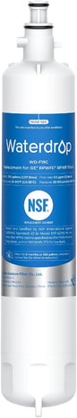 Waterdrop WD-F19C Replacement for GE® RPWFE®, RPWF (with CHIP) Refrigerator Water Filter, Compatible with GFE28GBLTS, GFE28GGKBB, GFE28GSKSS, PFE28KSKSS, PFE28KMKES, Package May Vary