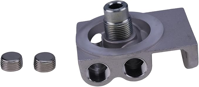 AIVWUMOT Fuel Filter Remote Mounting Base Compatible with CAT 1R-0750 1R-0749 fit for WIX 24770