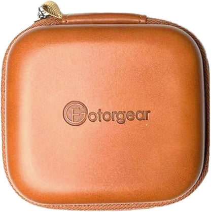 Fotorgear 67mm Phone Filter Storage Bag, Leather filter storage bag Clip On Filters Kit for Phone & Camera 67mm Adapter Ring, Phone Lens Clip Compatible with iPhone(Bag Only)
