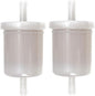 Replacement Parts for 2X Fuel Filter 12581-43012 for Kubota ZD1021 ZD1011 ZD18 ZD21 ZD321 ZD326 ZG222 Mod-JN88-517