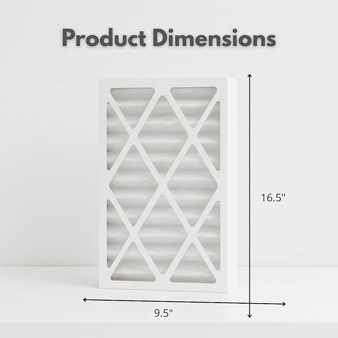 Nispira 5-Micron 3410 Outer Air Filter Replacement Compatible with WEN 3410 / POWERTEC AF4000 / Shop Fox W1830 / Grizzly G0738 Air Filtration System Part 90243-027-2, 2 Packs