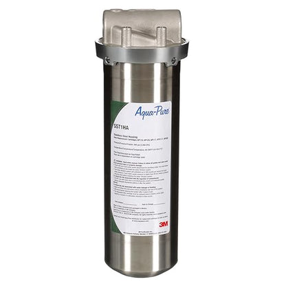 3M Aqua-Pure Whole House Std. Dia. Stainless Steel Filter Housing SST1HA. Heavy Duty Construction, Built to Last