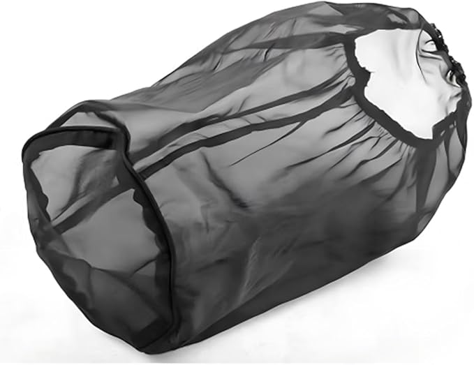 Air Intake Filter Sock Cover, Waterproof Dustproof Air Cleaner Protective Cover, High Flow Cone Car Intake Filter Rain Sock, Universal Car Accessories for SUV, Truck, ATV (Large)