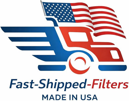 Fast-Shipped-Filters 3 Pack 20x25 Replacement Filters Compatible with Dynamic Air Cleaner 20x25 Refill White
