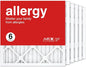 AIRx ALLERGY Premium Air Filter MERV 11 6 Pack AC Air Conditioner Furnace Filters - Made in the USA -16x16x1