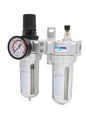 SFR200 Two-Piece SL Oil-Water Separation Gas Source Treatment air Filter Pressure regulating Valve SFC200/300/400(SFC300 Copper Filter Element)