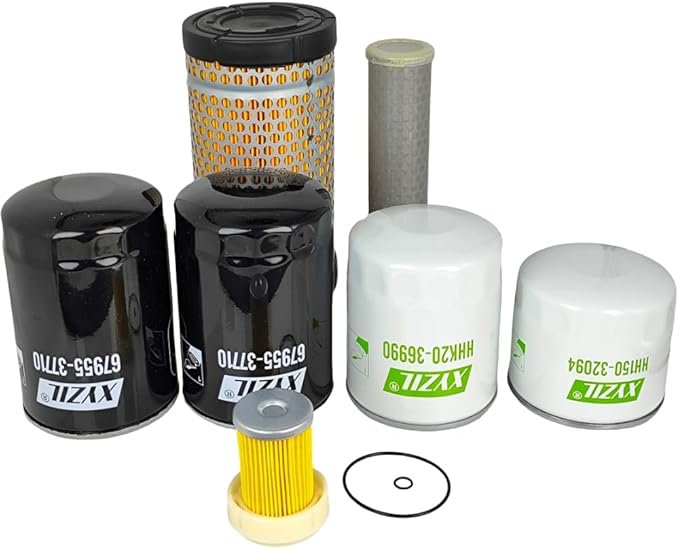 Maintenance Filter Kit 77700-03365 for Kubota B2601HSD B2301HSD B2650HSD B2620HSD B7610HSD B7510HSD B2650HSDC B2630HSD B2320HSD B2920HSD B2320HSDN B2410HSD B2410HSDB B2410HSE B7500HSD B26 HST