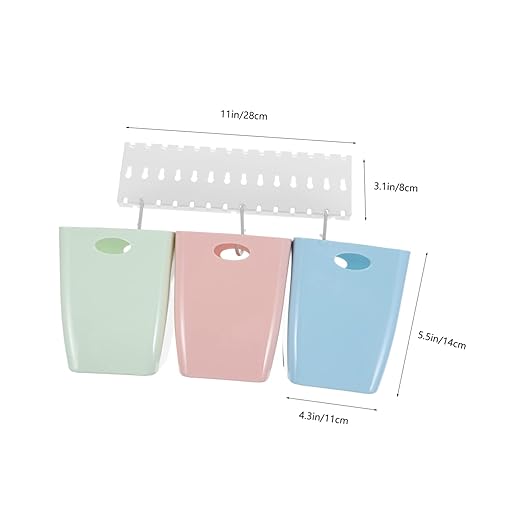 1set Wall-Mounted Sorting Trash Bin Space-Saving Recyclable Garbage Bins for Kitchen Easy Installation Multi-Functional Design for Waste Separation and Organization