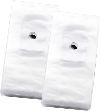 Drill Dust Cover Collector – Hole Cutter Dust Bag, Drill Debris Collector | 100PCS Installation Dust Control Bag, Dust Blocker Kit for Concrete Wall Boring, Efficient Seall Pouch for Corded Drill Use