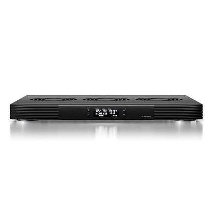 AC Infinity AIRCOM T9, Quiet Cooling Fan System 17" Top-Exhaust for Receivers, Amps, DVR, AV Cabinet Components