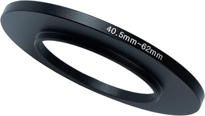40.5mm to 62mm Step-Up Ring Filter Adapter for All Brands UV ND CPL Metal Ring Step-Up Rings Adapter Filter (40.5mm-62mm)