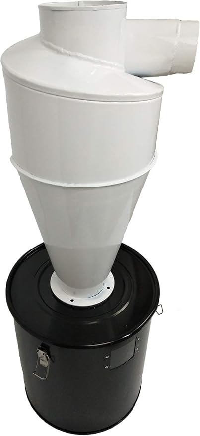Cyclone Dust Separator Collector 50L Dust Collector Extractor Filter Woodworking for Vacuum,Vacuum Cleaner Collector with 3.94inch Outlet