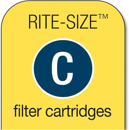 MarineLand Rite Size Aquarium Filter Cartridge Bundles (Rite Size C 18pk)