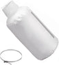 30 Micron Dust Collector Bag with Clamp, 4'' Universal Vacuum Filter Bag for Table Saw, Planer, Woodworking Tools - Fits DEWALT DW735, DW734, Grizzly, Delta, Shop Fox, Rockler & Most Dust Collectors