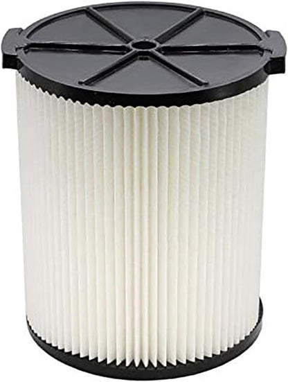 2-pack Wet/dry Vac VF4000 Replacement Filter for 72947 Wet Dry 5 to 20 Gal Vacuum Cleaner
