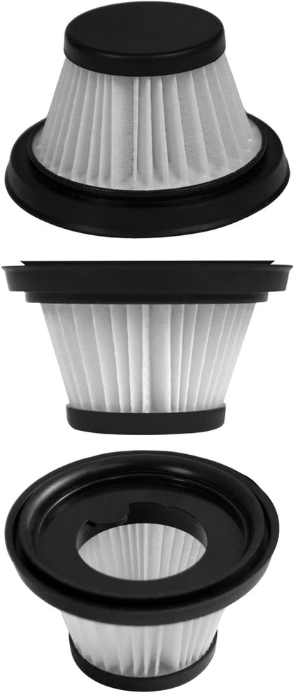 Horsepower Duck Replacement filters for Handheld Portable Vacuum, AS SEEN ON TV, Helps Remove Dust, and Allergens, and helps Keep your Duck Working its Best (Vacuum Not Included)