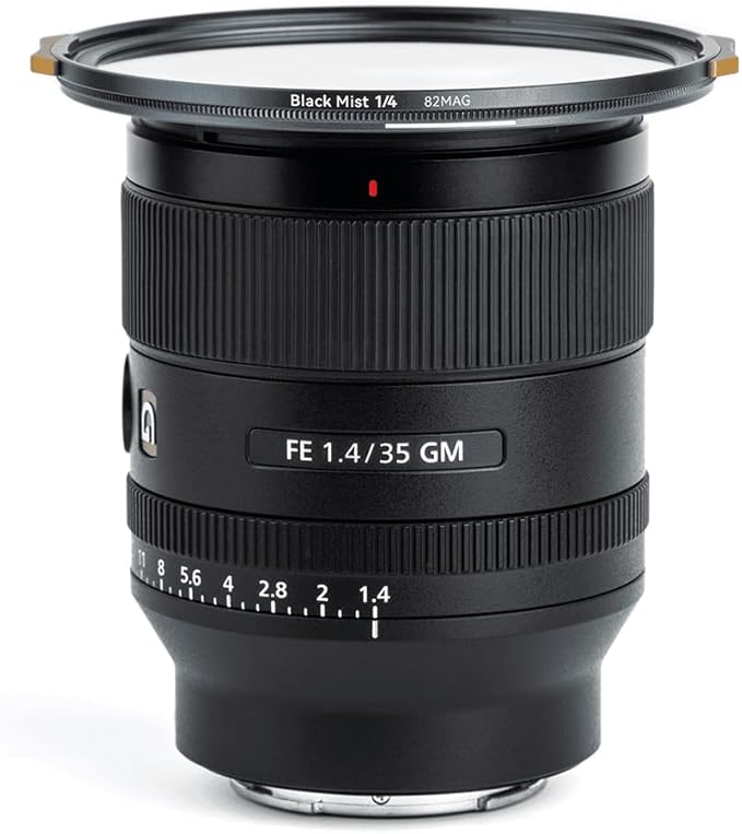 NiSi - JetMag Pro 72mm to 82MAG Adapter, Magnetic Filter Ring for Thread Lenses - Ultra-Slim, Durable Aluminum Frame, Twist-Lock Security