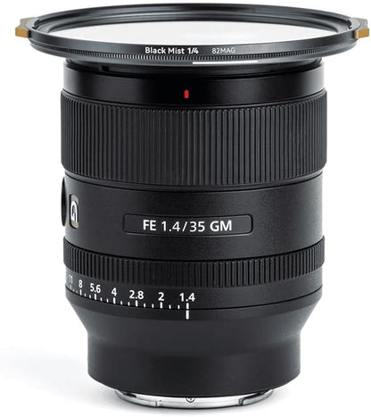 NiSi - JetMag Pro 72mm to 82MAG Adapter, Magnetic Filter Ring for Thread Lenses - Ultra-Slim, Durable Aluminum Frame, Twist-Lock Security