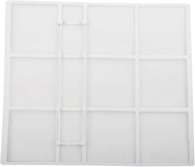 Air Conditioner Dustproof Filter Screen for Hisense Indoor Unit, Accessory for Hanging AC(30x35cm)