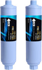 POOLPURE Garden Hose End Pre Filter for Pool, Hot Tub, Spa, Greatly Reduces Chlorine, Heavy Metals, Odor, Fits Any Standard 3/4" Garden Hose Thread, Up to