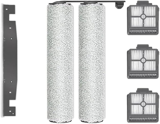 Compatible for Dreame H11S/H11 Pro/H12/H12S， Cordless Wet Dry Vacuum Cleaner Brush Roller and Filter Replacement Parts(C)