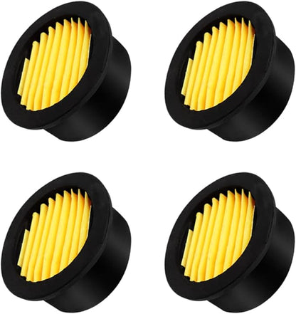 4pcs Air Compressor Replacement Filter Elements,Air Compressor Intake Paper Filter Sound Muffler Accessories for generators,blowers, exhaust ports H-068