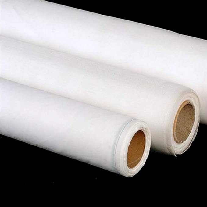 Tong Gu 39 x 78 inch Fine Filter Mesh Nylon Fabric Net Material Water Strain Mesh Size 35-250 Micron (150 micron)