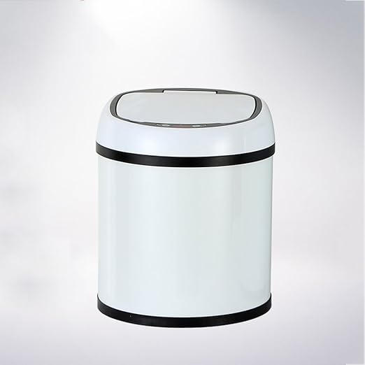 Portable Rechargeable Creative Intelligent Sensor Trash Can Household Electric Fashion Living Room Bathroom Trash Can Can Recycler (Size : B:35 * 25CM) (A:29 * 25CM)