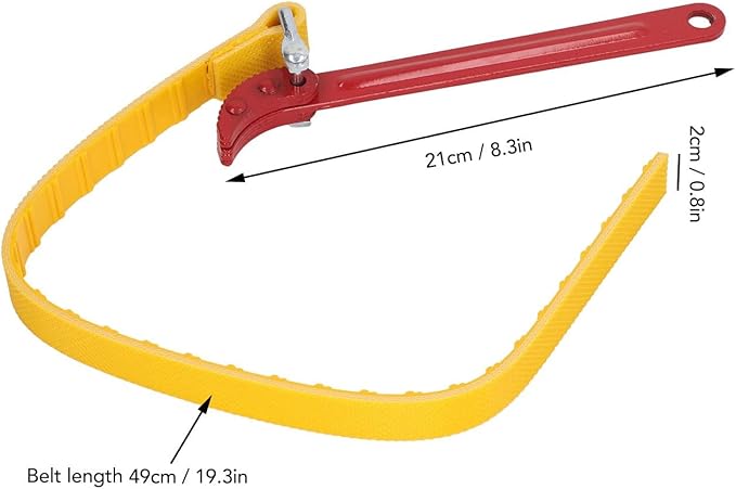 Filter Bottle Wrench, 10 Inch Universal Water Purifier Disassembly Tool, ABS Material, Adjustable 5-15cm Diameter, Non-Slip Handle