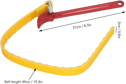 Filter Bottle Wrench, 10 Inch Universal Water Purifier Disassembly Tool, ABS Material, Adjustable 5-15cm Diameter, Non-Slip Handle