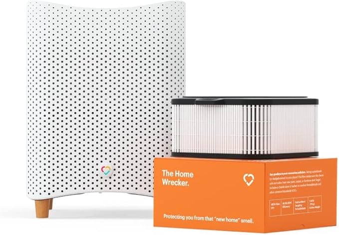 Mila Air Home Wrecker H12 HEPA Home Replacement Filter, Genuine Mila Air Filter for Renovations, Removes Formaldehyde, Dust, Odors, & Pollen, Ideal for Large Room or Bedroom