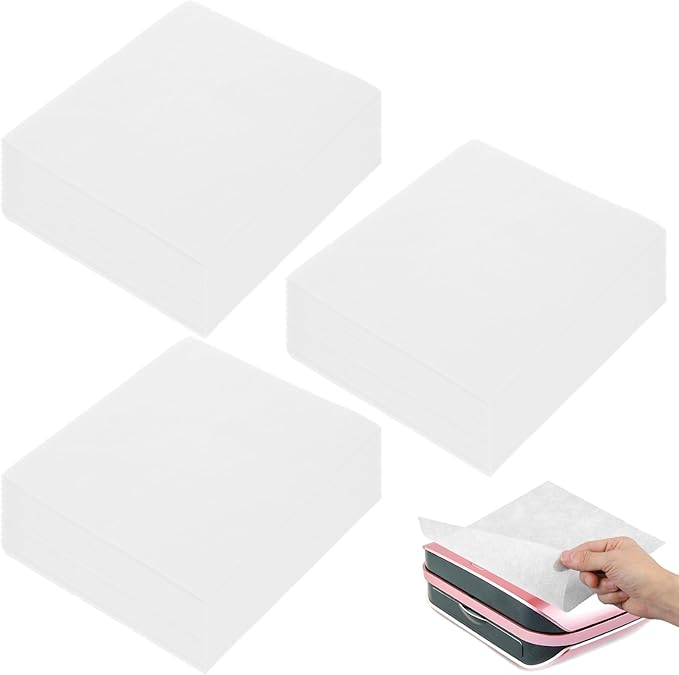 900 Sheets Nail Dust Collector Filter Paper, Disposable Dust Collector Sheet for Nails Tech Filter Sheet for Nail Vacuum Cleaner Supplies Nails Salon Accessories (White)