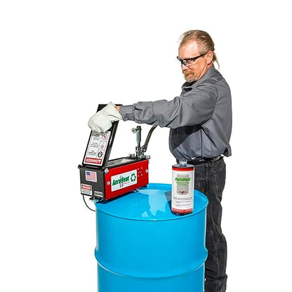 AeroVent 1X Aerosol Can Disposal System with Can Counter (Part #10004700) | Punctures Cans Up to 3" Diameter & 9.75" Length | Safe2Vent Filter | Heavy-Duty Steel | Compliant in 50 States | Made in USA