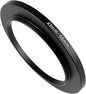 43-55mm Metal Step-Up Ring Adapter Compatible with Mirrorless Cameras DSLR Lens, UV CPL ND Filter Thread Converter, Black
